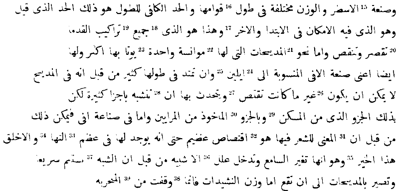 Die arabische Uebersetzung der Poetik des Aristoteles